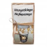 Zestaw prezentowy na 30 urodziny 30 od dzisiaj zmiana kodu zamiast dwójki trójka z przodu