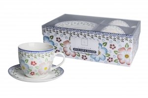 KPL.2 FILIŻANEK ZE SPODKAMI 250ML