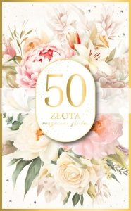Karnet 50 Rocznica Ślubu.