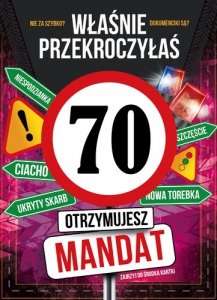 Kartka z kopertą Z Okazji Twoich 70 Urodzin