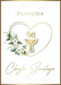 Karnet Pamiątka Chrztu Świętego
