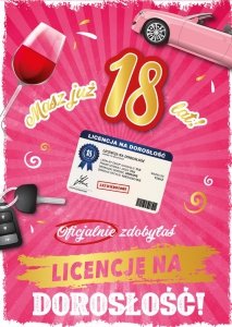 Karnet Masz już 18 Lat. Licencja na dorosłość