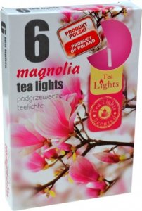 PODGRZEWACZ 6 SZTUK TEA LIGHT Magnolia