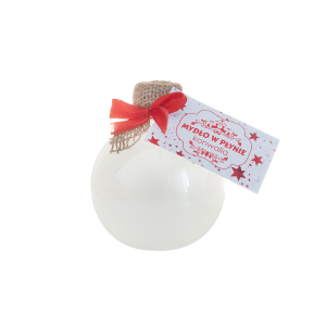 MYDŁO DO KĄPIELI BOMBKA, KONWALIA, KOLOR CZERWONY 400ML