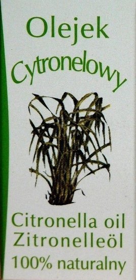 Olejek naturalny 100% CYTRONELOWY