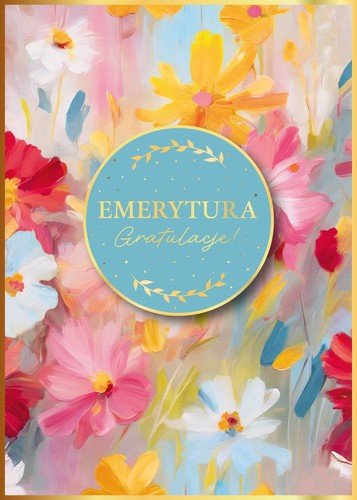 Kartka z kopertą Emerytura Gratulacje