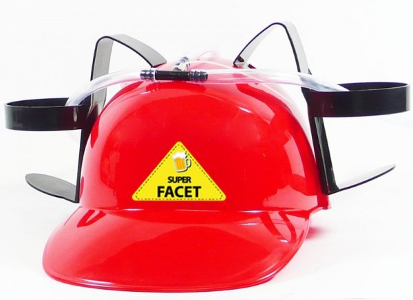 KASK CZERWONY SUPER FACET