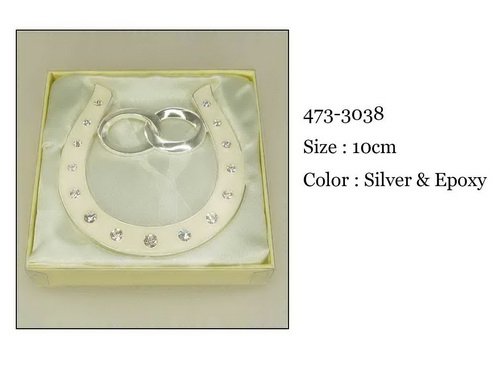 Podkowa obrączki 10×0,5×10,5 cm