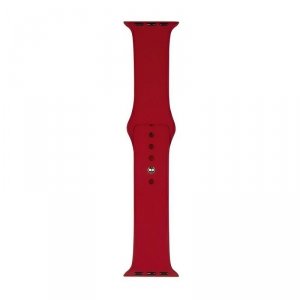 Pasek Beline do Apple Watch 42/44/45/49mm Silicone czerwony