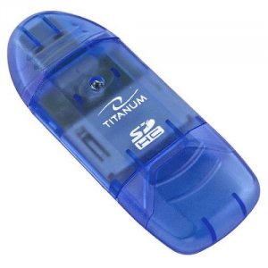 Czytnik kart SDHC/MicroSDHC Titanum TA101B (SDHC Pen Drive)
