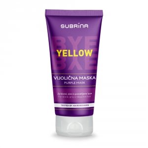 SUBRINA BYE BYE YELLOW Maska Blond 150 ml.
