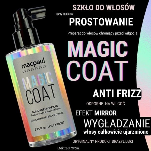  MACPAUL Magic Coat Anti Frizz Spray termoaktywny 200ml