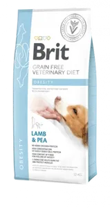 Brit Grain Free Veterinary Diet Dog Obesity Jagnięina Z Groszkiem 2kg