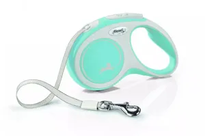 Flexi Smycz New Comfort S Taśma 5m Do 15kg Błękitna