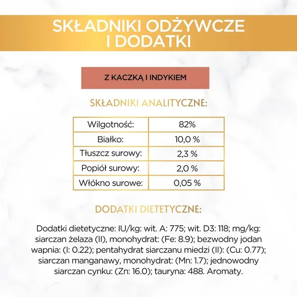Purina Gourmet Gold kaczka/indyk w sosie 85g