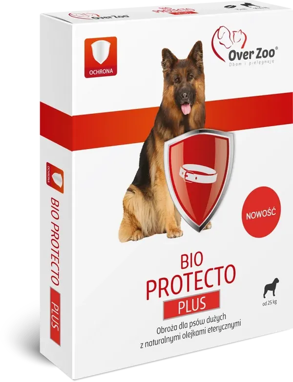 OVER ZOO Obroża Bio Protecto Plus Dla Psów Dużych 75cm