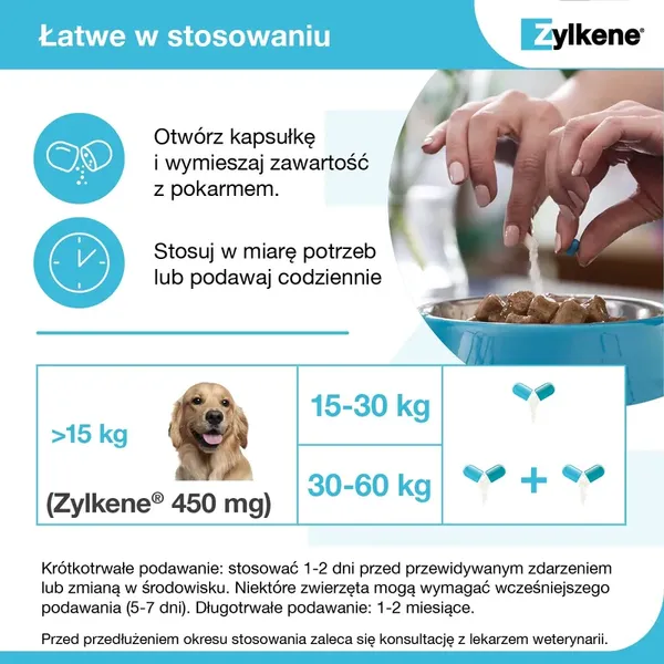 Vetoquinol Zylkene 450mg 10tab