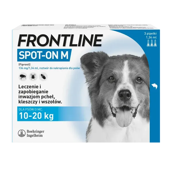 FRONTLINE Spot On Dla Psa 3x1,34ml