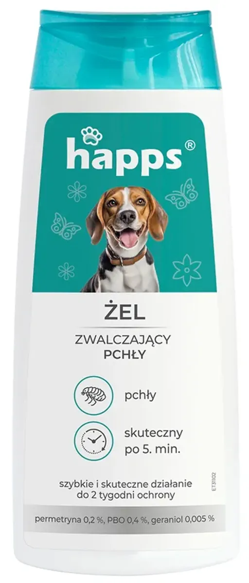 Bros Happs Żel Zwalczający Pchły 150ml